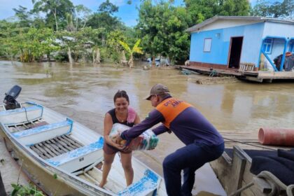 Governo do Amazonas divulga boletim sobre a cheia no estado, nesta quinta-feira