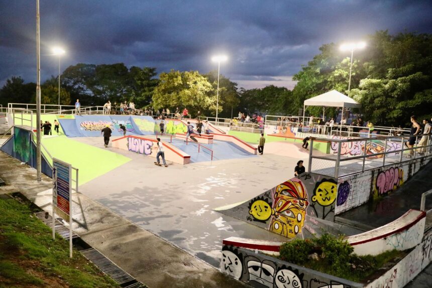 Atividades esportivas movimentam Festa do Trabalhador na orla da Ponta Negra