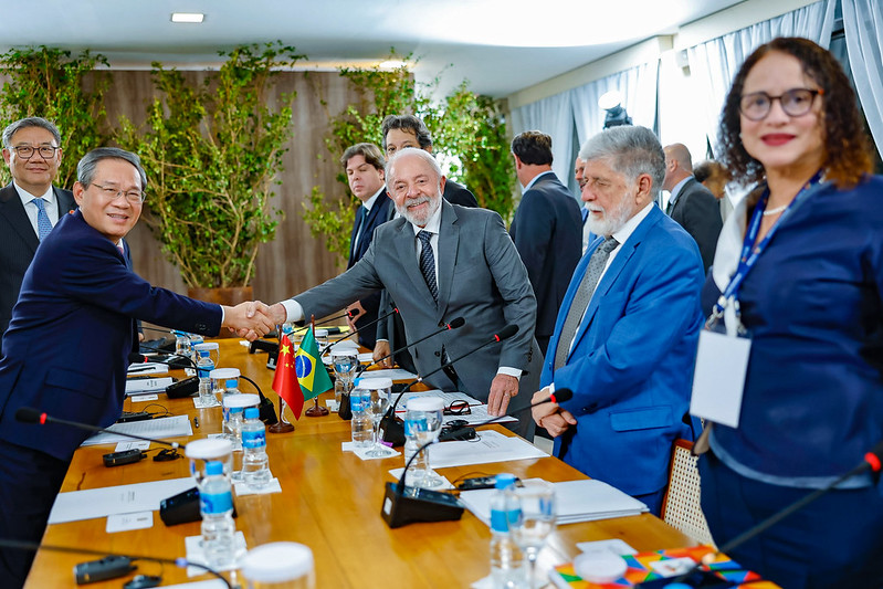 05.07.2025 - Reunião bilateral com o Primeiro-Ministro da República Popular da China, Li Qiang