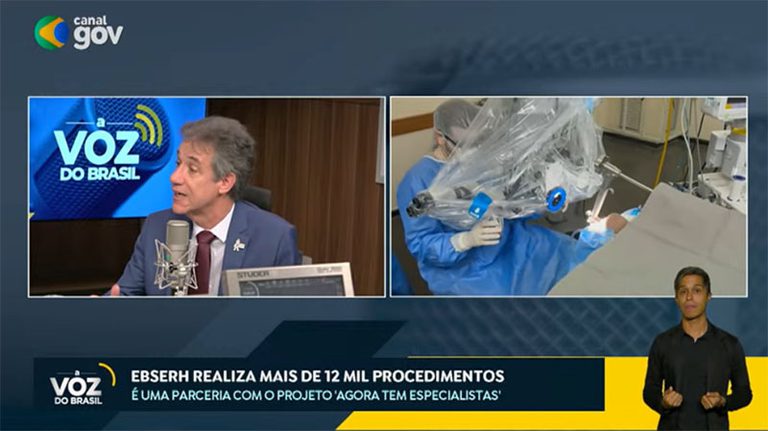 Arthuro Chioro na Voz do Brasil