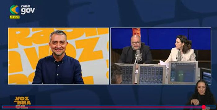 voz com pretto.jpg Edegar Pretto na Voz do Brasil