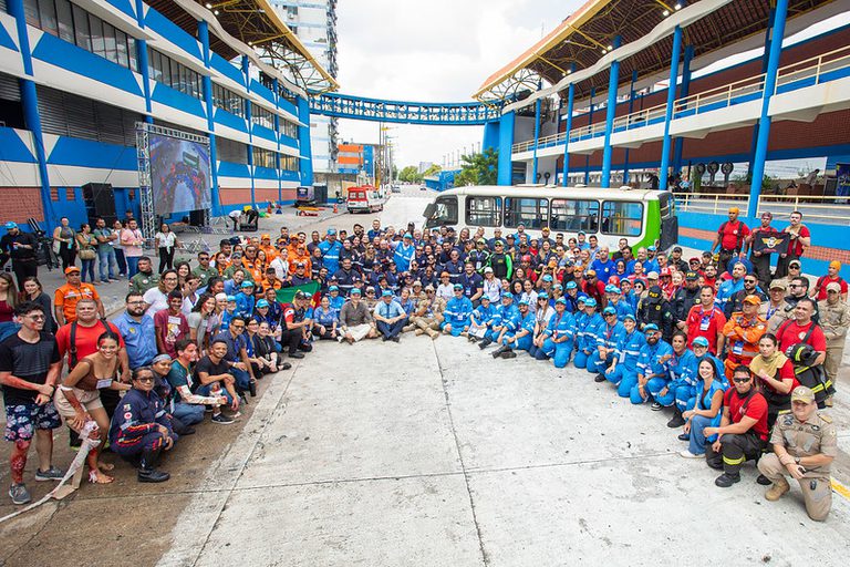 Simulação emergências em Belém