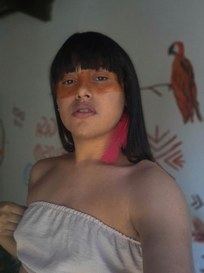 Luaryel Paiacu levou suas contribuições no encontro do Norte. Foto: autorretrato