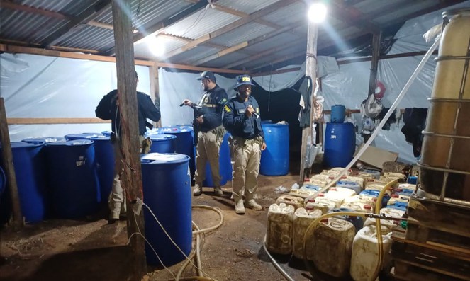 Objetivo da ação foi desarticular rede logística de abastecimento do garimpo ilegal | Foto: PRF