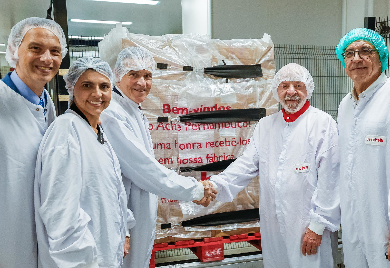 13.02.2026 - Visita às novas instalações expandidas da fábrica de medicamentos da Aché