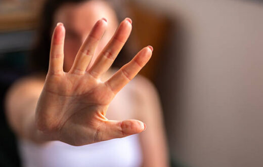 Stop Gesture with Open Hand